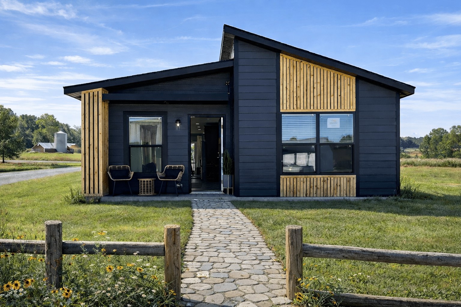 The Millenian park model tiny home available now in Columbia, Missouri — 15% off